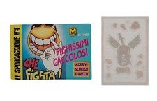 *HH* Lo Sporcaccione Fumetto Adesivi Vintage Masters Fighissimi Caccolosi