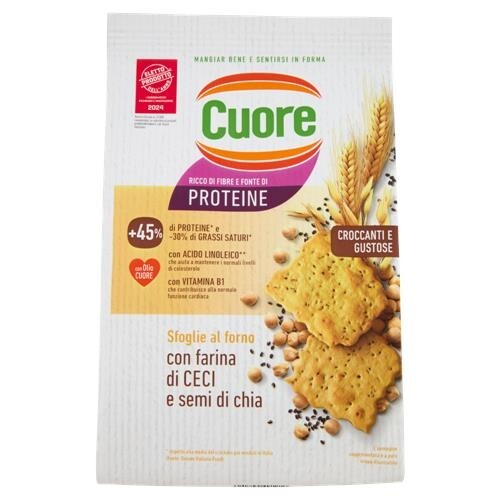Cuore sfoglie forno con - al,