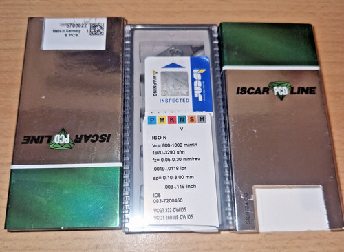 Inserti iscar vcgt 160408 dw - inserti,