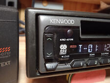 Autoradio vintage Kenwood KRC 477R a cassette con doppia illuminazione