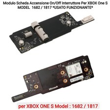 Modulo Scheda Accensione On/Off Interruttore Per XBOX One S MODEL  1682 / 1817
