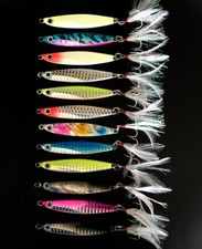 12PCS Metal Jigging Cucchiaio