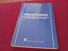 PRONTUARIO PER IL CALCOLO DELLE SEZ.PRESSO INFLESSE IN CEMENTO ARMATO- FLACCOVIO
