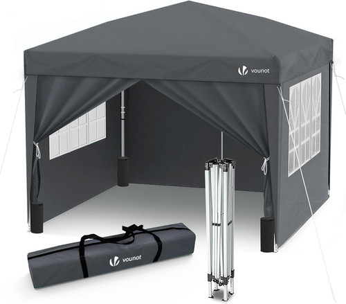 Gazebo 3x3m pieghevole - 3x3m, con