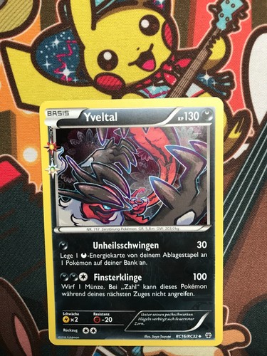 Carte pokemon yveltal holo - carte,