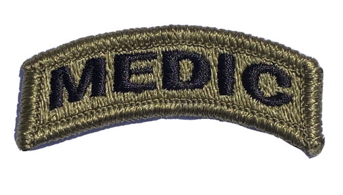 Army medic tab patch - army,