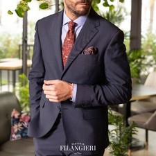 Abito uomo lana drop 7 slim