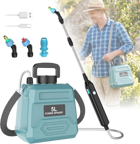 Pompa irroratrice elettrica - pompa, 5l