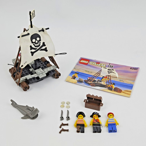 Lego 6261 raft - 6261, raiders