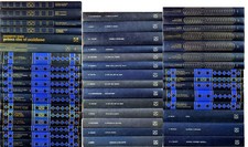 LOTTO di 20 kg DI LIBRI COLLANA CDE copertina rigida blu