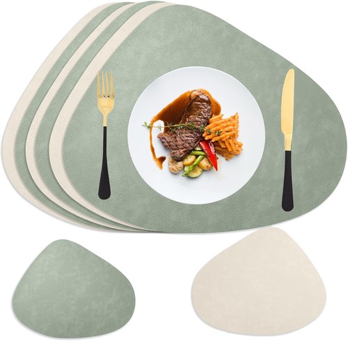 Set tovagliette ecopelle - tovagliette,