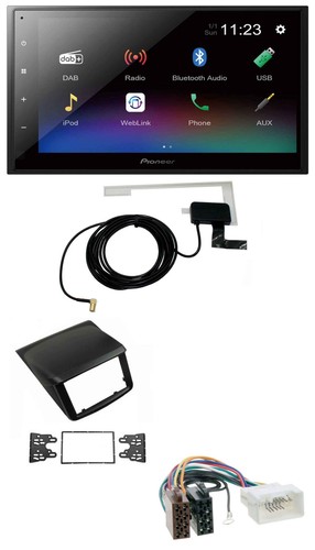 Pioneer dab mp3 bluetooth 2din - pioneer,