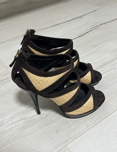 Fendi sandali vintage - vintage, marroni