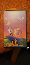 IL RE LEONE VHS VIDEO CASSETTA ORIGINALE WALT DISNEY PRIMA EDIZIONE 1995