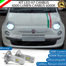 KIT LED H7 FIAT 500 6000K