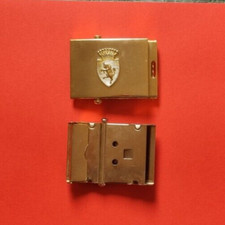 Fibbia con fregio Polizia