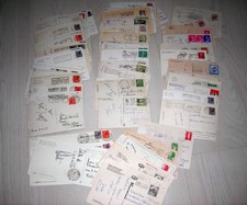 LOTTO 166 CARTOLINE CON TIMBRO MECCANICO A TARGHETTA STORIA POSTALE ITALIA ESTER