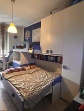 Letto a castello con aggiunta