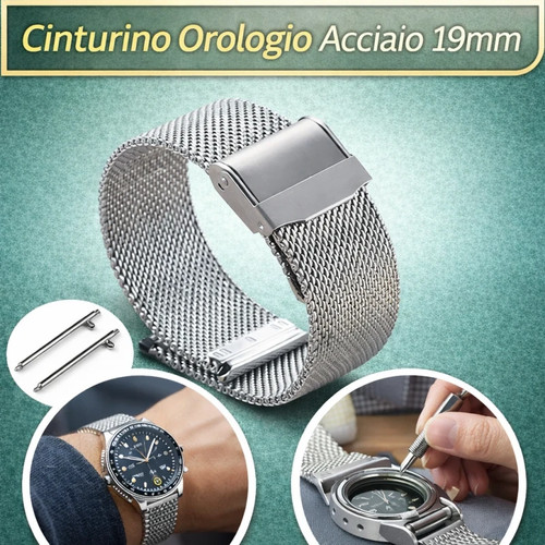 Cinturino orologio acciaio - orologio,