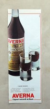 D785 - Advertising Pubblicità - 1981 - AMARO AVERNA , L'AMARO SICILIANO