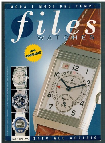 Rivista files watches moda e - files,