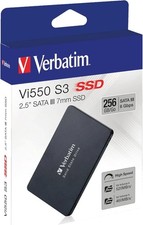 Verbatim Vi550 S3 256GB SSD Interno 2.5” SATA Hard Disk Stato Solido PC Laptop