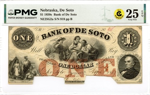 1857 soto nebraska - $1, soto,