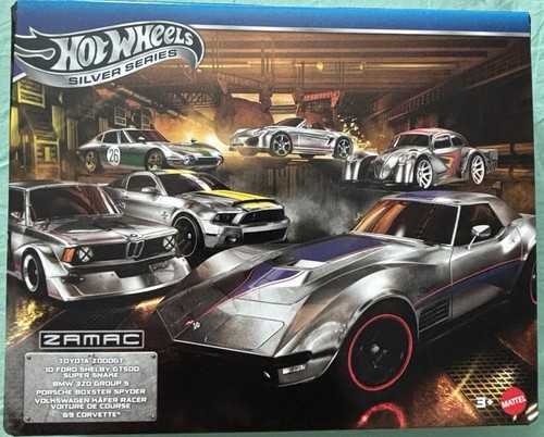 Hot wheels silver series - hot, zamac