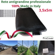 Rete antigrandine 3,5x5m. Professionale. Ombreggiato 18%. Made In Italy 