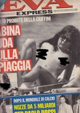 rivista EVA EXPRESS n.25 1978 sabina ciuffini parolo rossi calcio