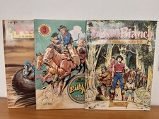 lotto fumetti vintage falco bianco, billy the kid, pecos bill