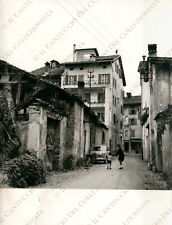 1958 FELTRE Vecchie contrade rione Fornere Paze Belluno Fotografia