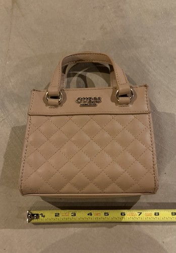 Borsa guess piccola - guess, beige