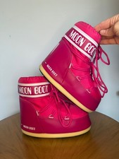 Moon Boot Icon Low Pink Nylon