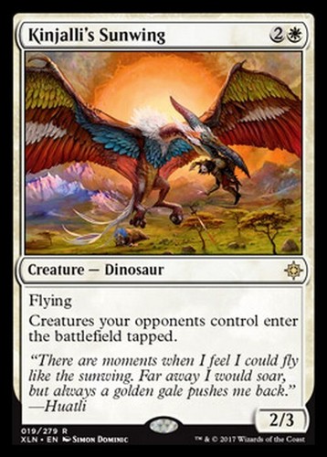 Kinjalli sunwing ixalan - ~,