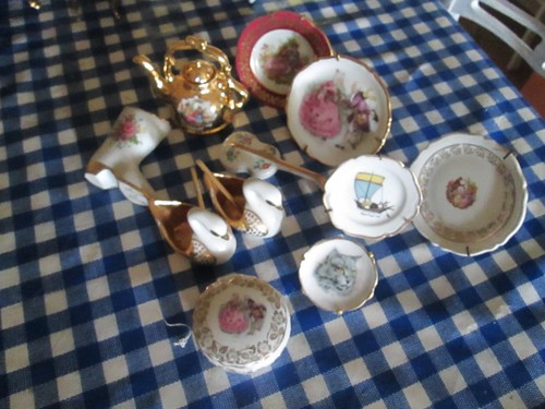 Lot barbotines miniatures - de,
