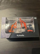Miniescavatore Kubota KX060-5 KH-1 scala 1:40 edizione 50° anniversario pressofuso