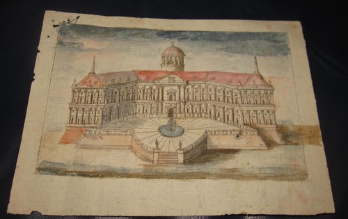 Antico disegno architettonico