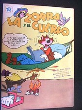 LA ZORRA Y EL CUERVO  63 DEL 1957 FUMETTO ORIGINALE SPAGNOLO- OTTIMO