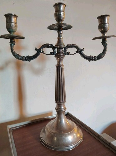 Candelabro luci argento - candelabro, 3