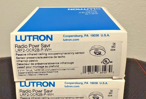 Lutron lrf2 ocr2b - lrf2-ocr2b-p-wh, sensore