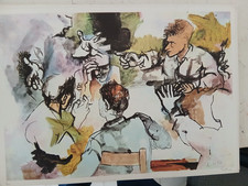 GUTTUSO   LITOGRAFIA 