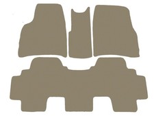 Basic Tappetini per Lancia Phedra 2002-2013r 2 file di sedili Beige scuro