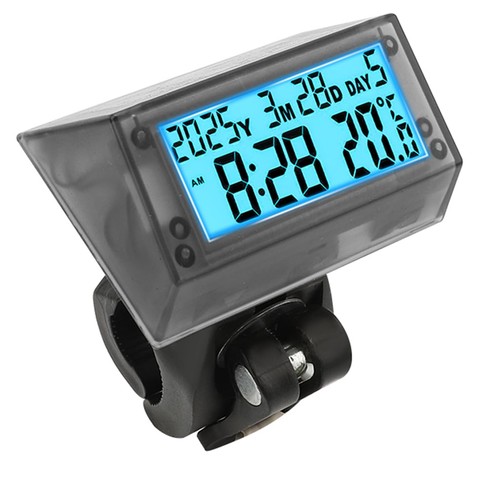 Orologio lcd energia solare - lcd,