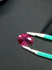 granato naturale rosso rosato 0,77ct pietra preziosa 