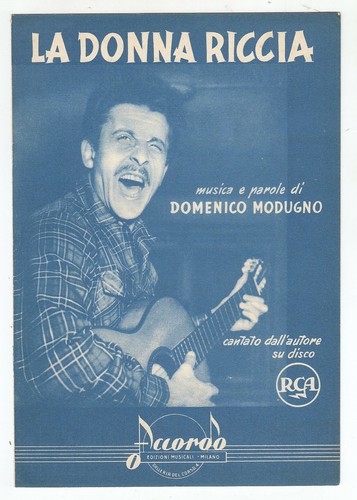 Spartito domenico modugno - domenico,