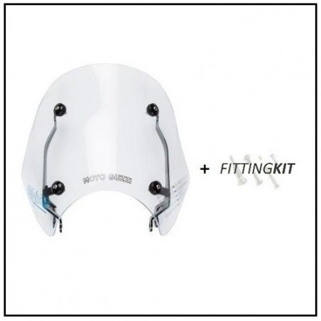 Kit parabrezza trasparente