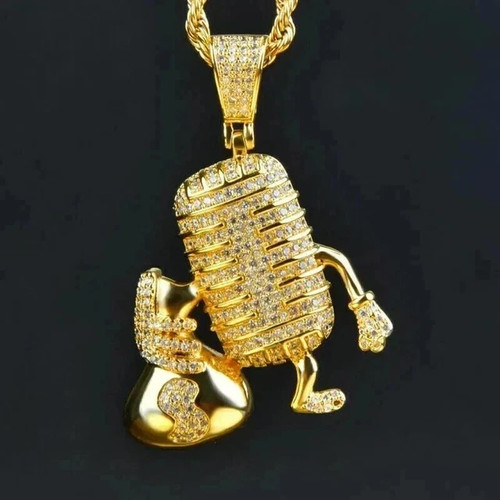 Ciondolo charm musica - charm, diamante