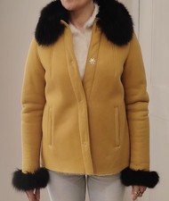Giacca shearling nappato - , tinto