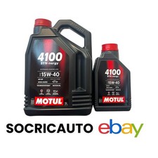 6 Litri Olio Motore 4100 SYN-nergy 15W40 Api Performance SP Technosynthese